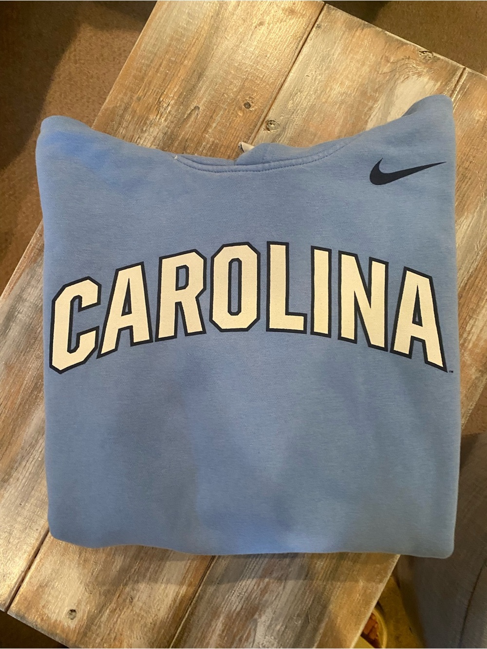 Nike Light Blue 'Carolina' hoodie Sweatshirt